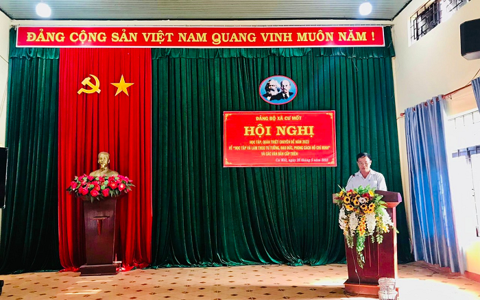 dang bo xa Cu Mot to chuc hoi nghi quan triet chuyen de nam 2023 1